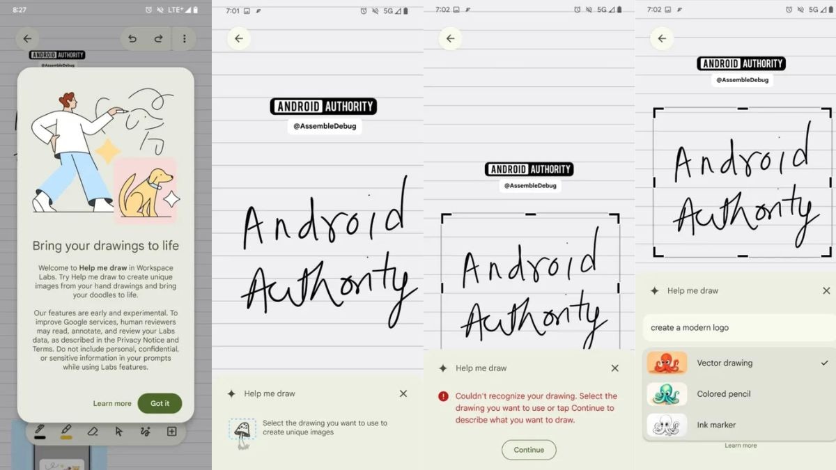 google keep ai kroki android otoritesi Google Keep Çizim Yapmama Yardım Et