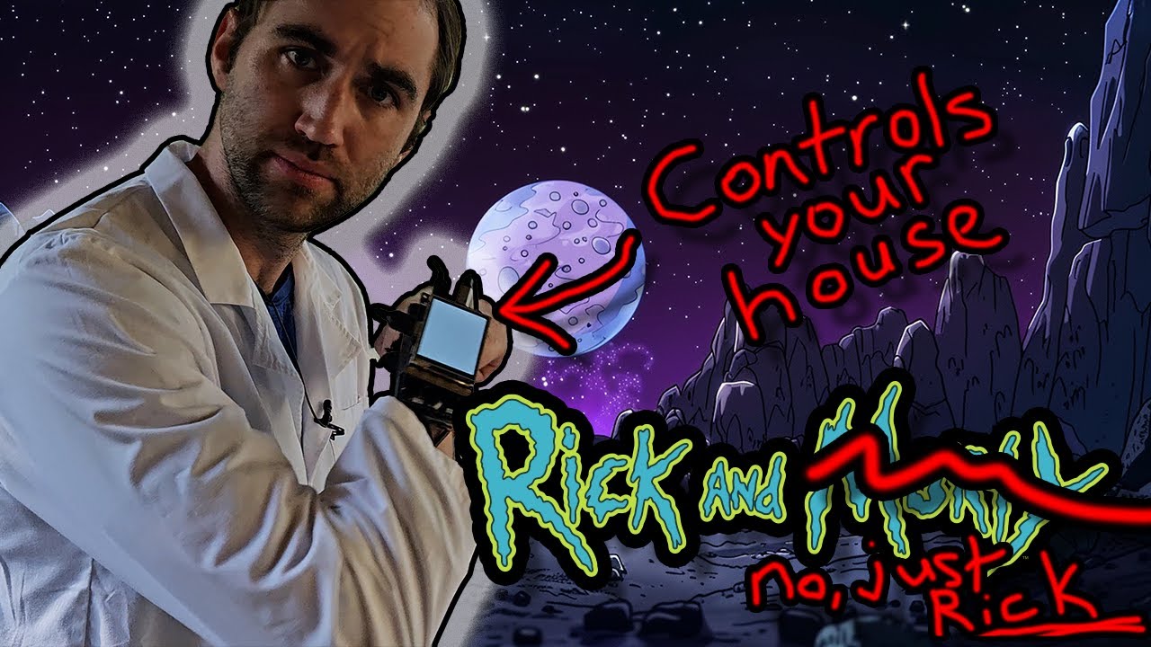 Yapay Zekanın Akıllı Evimi Kontrol Etmesine İzin Veriyorum | Rick ve Morty'nin İcadı - YouTube