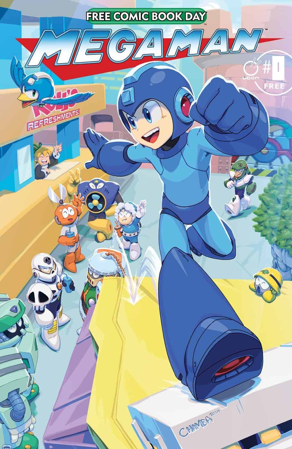 Mega Man Ücretsiz Çizgi Roman Günü’nün Bir Parçası Olacak