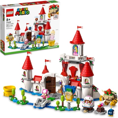 Muhteşem Peach’s Castle Lego Mario’da Kara Cuma Öncesinde Yaklaşık %50 İndirim Yapın