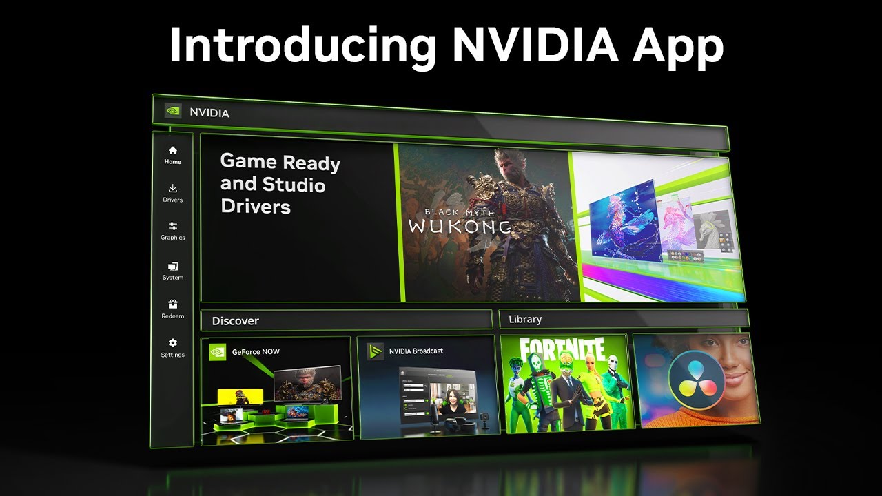NVIDIA Uygulaması | PC Oyuncuları ve İçerik Oluşturucuları için Temel Yardımcı - YouTube