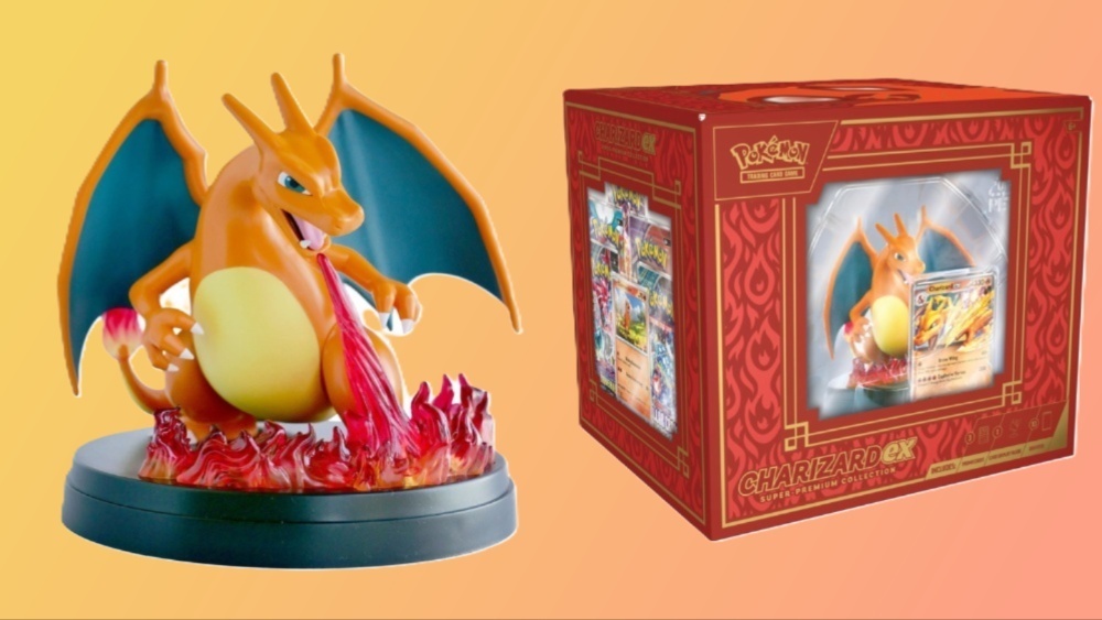 Pokemon TCG Charizard eski Süper Premium Koleksiyon