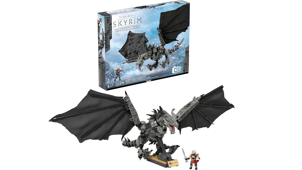 Resmi Skyrim Mega Bloks Yapı Seti Amazon’da Sadece 50 Dolara Satışta (Acele Ederseniz)