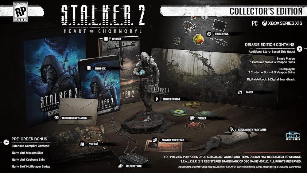 Stalker 2: Heart of Chornobyl Collector’s Edition, Salı Günkü Lansmandan Önce Amazon’da Yeniden Stok Edildi