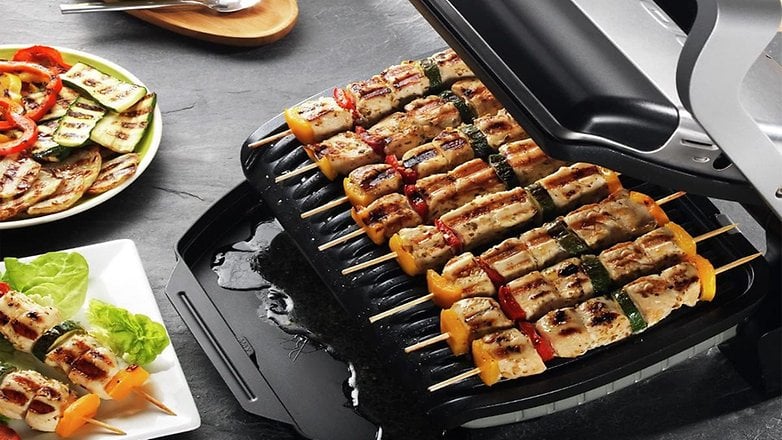 Tefal Optgrill'in pişirme seviyesi bağımsız olarak çalışır.