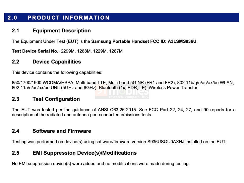 Samsung Galaxy S25 serisi ABD'de FCC tarafından onaylanmıştır. | Resim kredisi-91mobiles - Yakında çıkacak Galaxy S25 serisi hakkında daha fazla bilgi, telefonlar FCC tarafından onaylandıktan sonra ortaya çıkacak