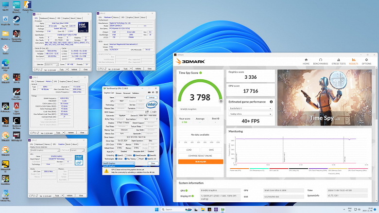 Yeni Intel Core Ultra 200 işlemciler çok etkileyici olmayabilir ancak iGPU'ları benzeri görülmemiş hız aşırtma yetenekleri sergiliyor