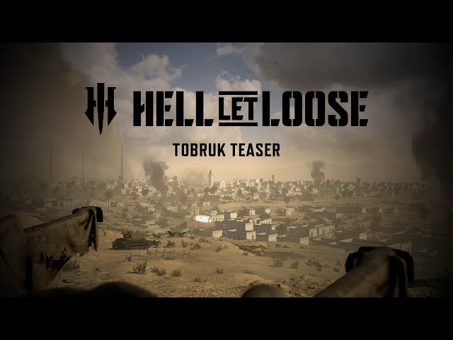 Zorlu WW2 atıcısı Hell Let Loose yepyeni bir çöl haritasıyla dalga geçiyor