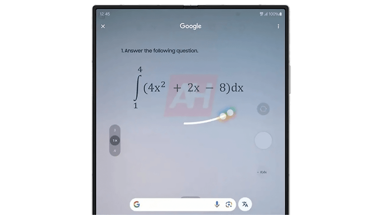 Samsung Galaxy Z Fold 6'da Circle to Search ile Ödev
