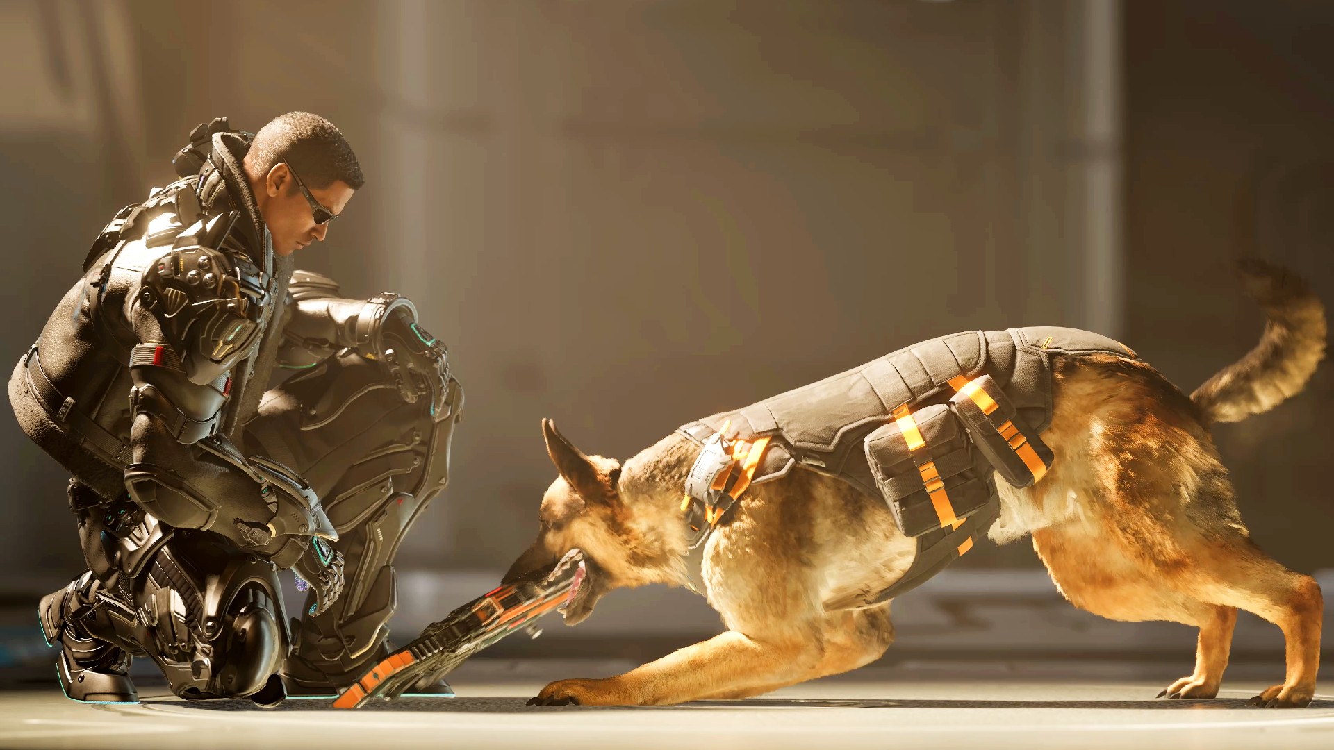 First Descendant'ın 2. Sezon lansmanı - Keelan ve Alman Çoban köpeği.