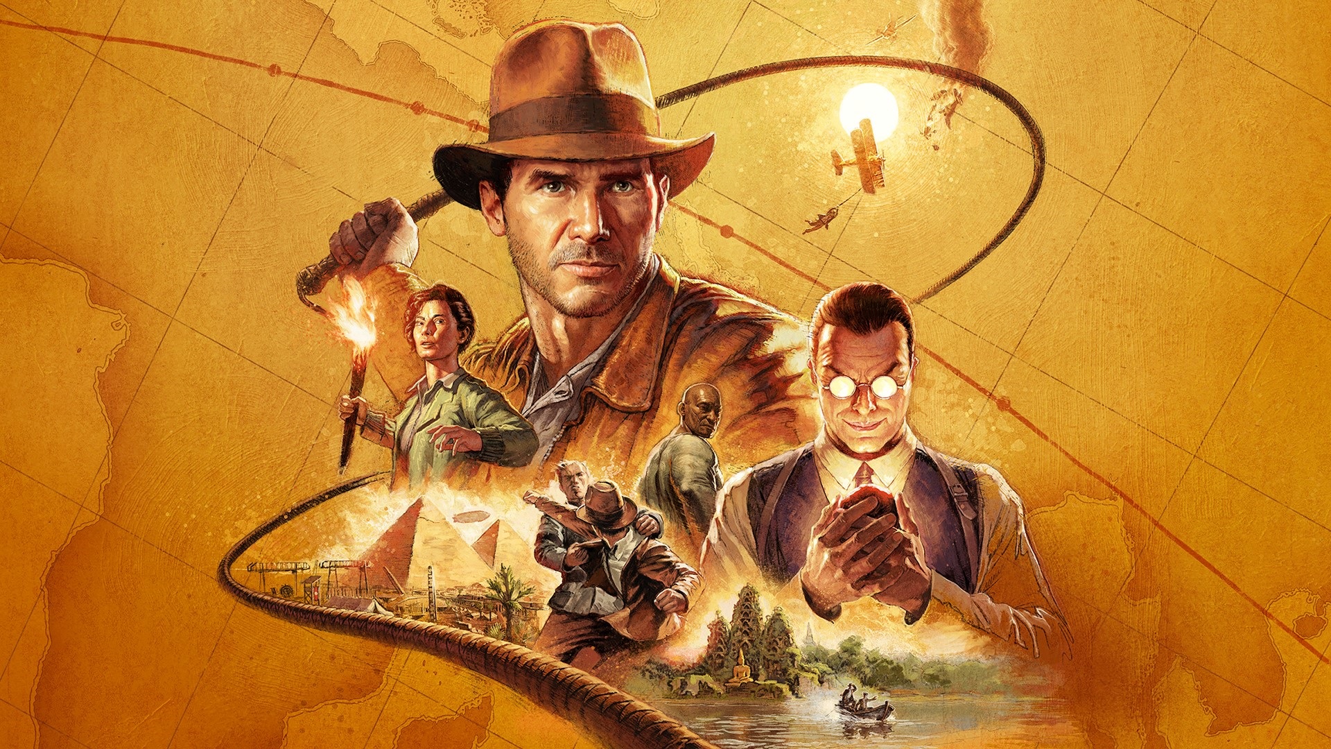 Indiana Jones ve Great Circle Anahtar Art