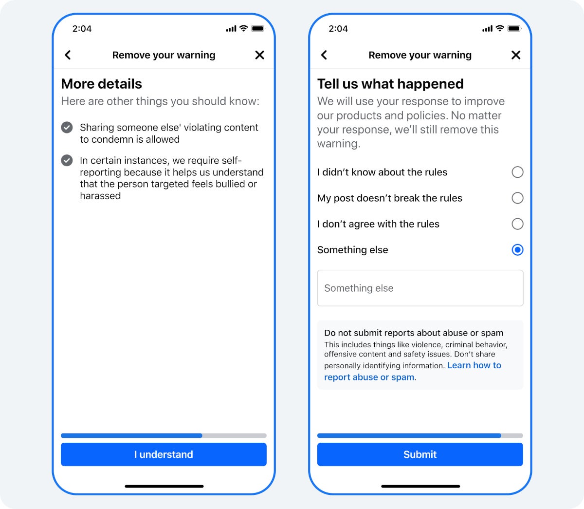 Meta, yeni ihtar kaldırma sistemini tüm Facebook ve Instagram kullanıcılarını kapsayacak şekilde genişletiyor