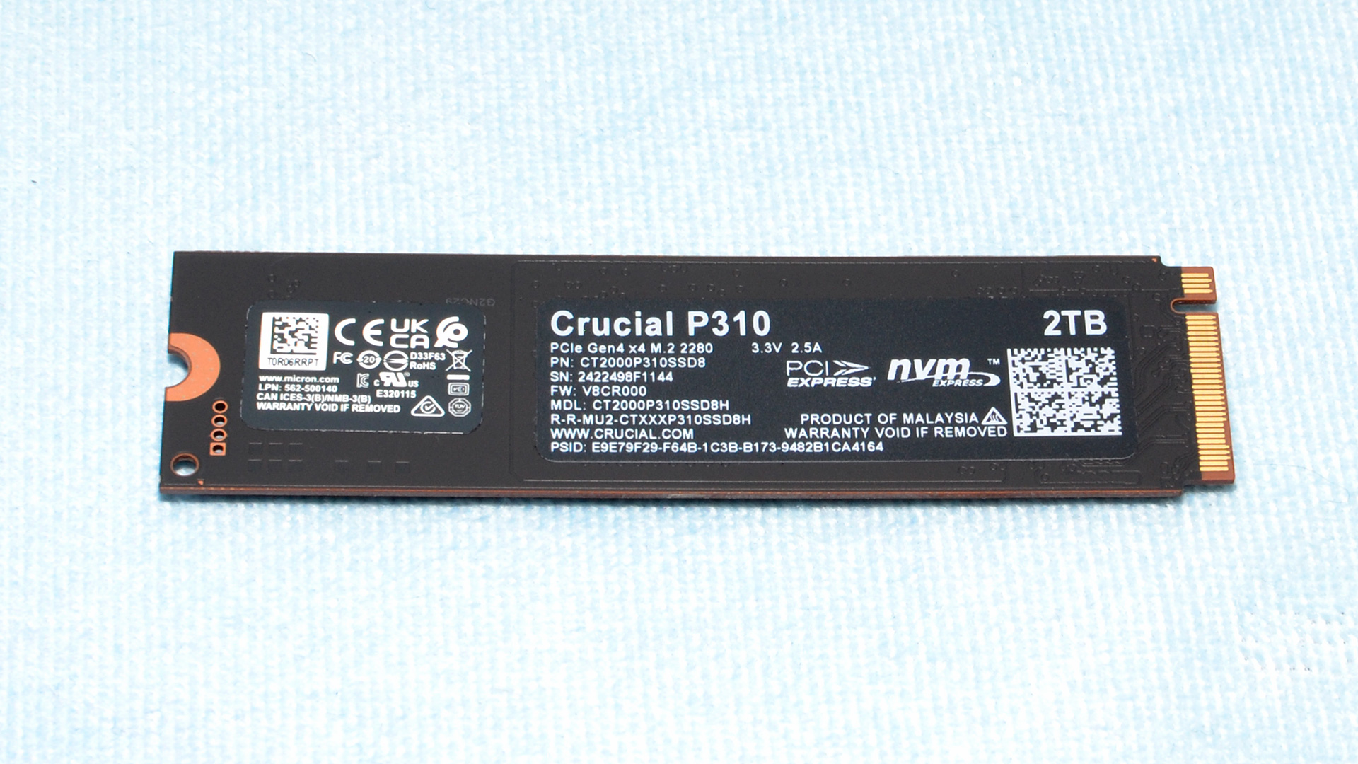 Önemli P310 (2280) SSD