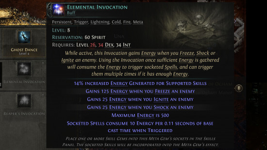 poe2 temel çağrı Sürgün yolunda temel çağırma becerisi 2