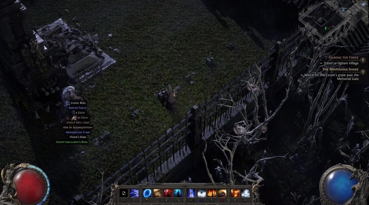 Bir boss'u yendikten sonra Uncut Skill Gem düşüşü kazanmak.