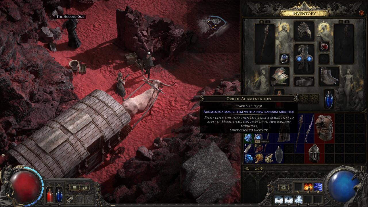 Küreler Path of Exile 2'de değerli bir üründür.