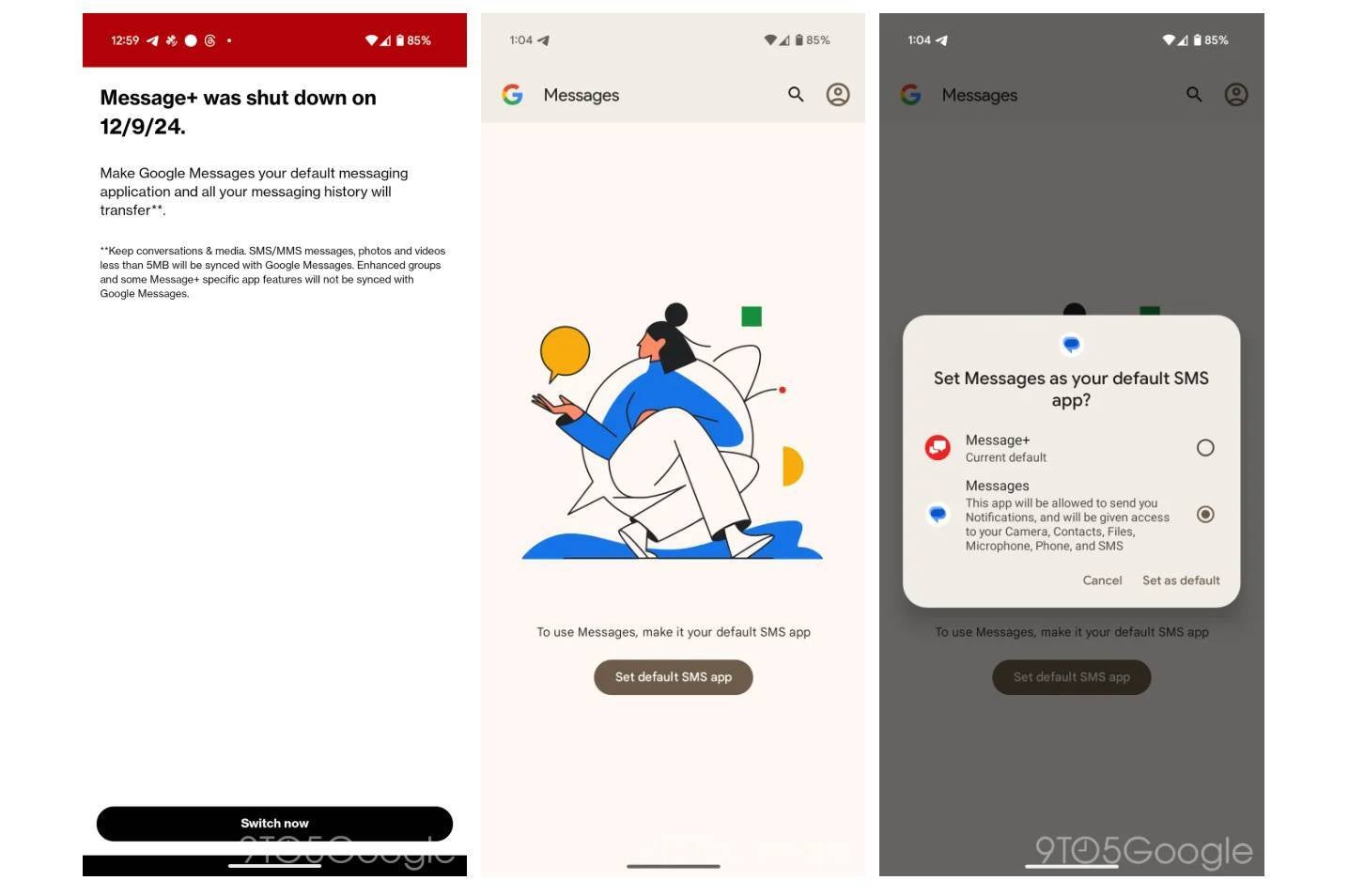 Verizon Mesajları+ kapatılıyor