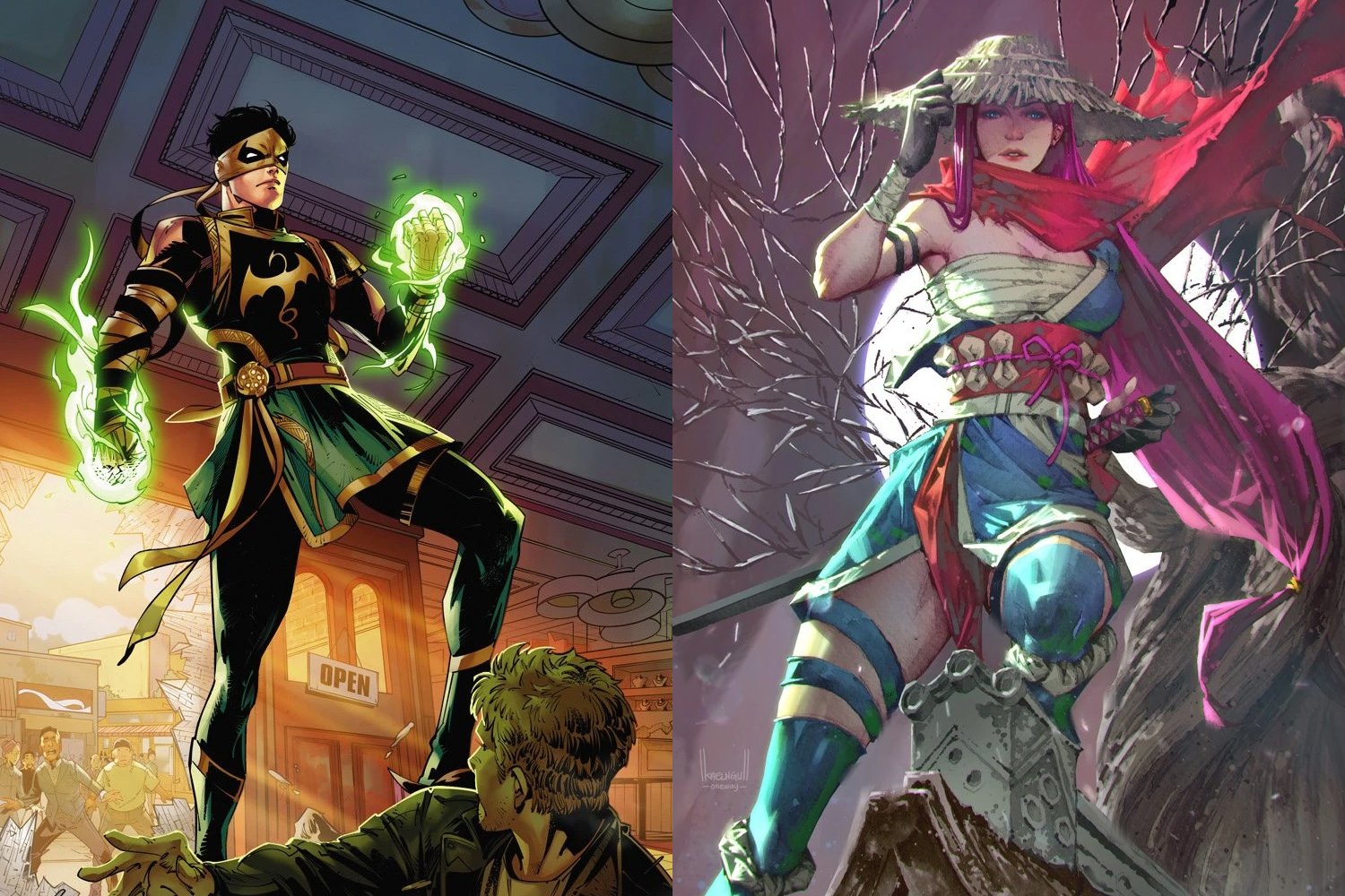 Marvel Rakipleri Demir Yumruk Psylocke
