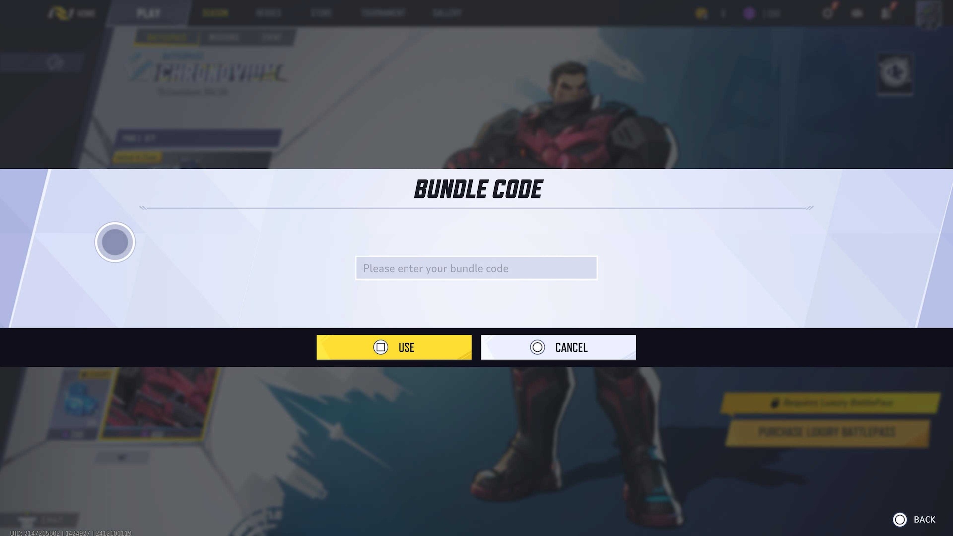 Marvel Rivals'a Paket Kodu Girme