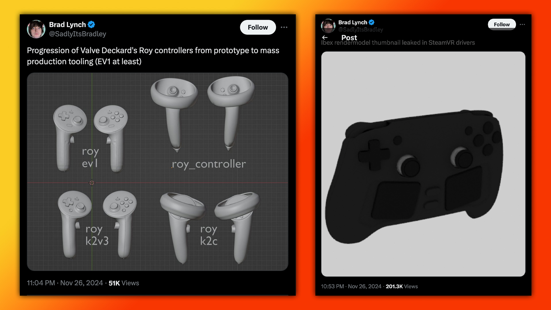 linç-valve-tweetler-2 Brad Lynch'in yeni Steam kontrol cihazının ve yeni Roy kontrol cihazının resimlerini gösteren tweet'leri