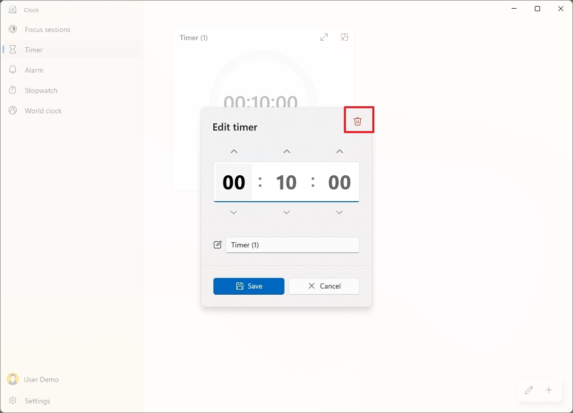 Windows 11 silme zamanlayıcısı