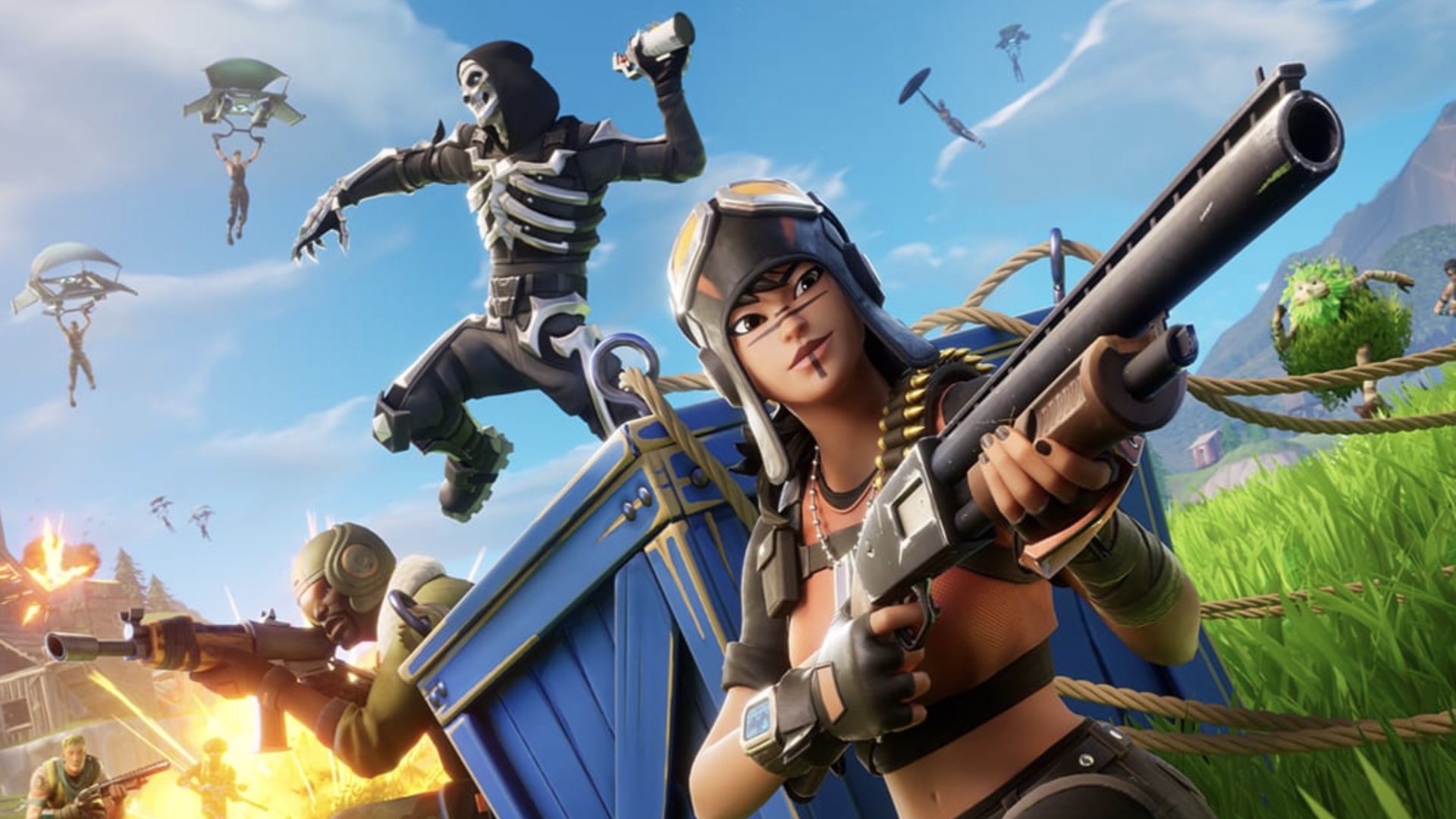 Operatörler Fortnite OG'de kıyasıya mücadele ediyor