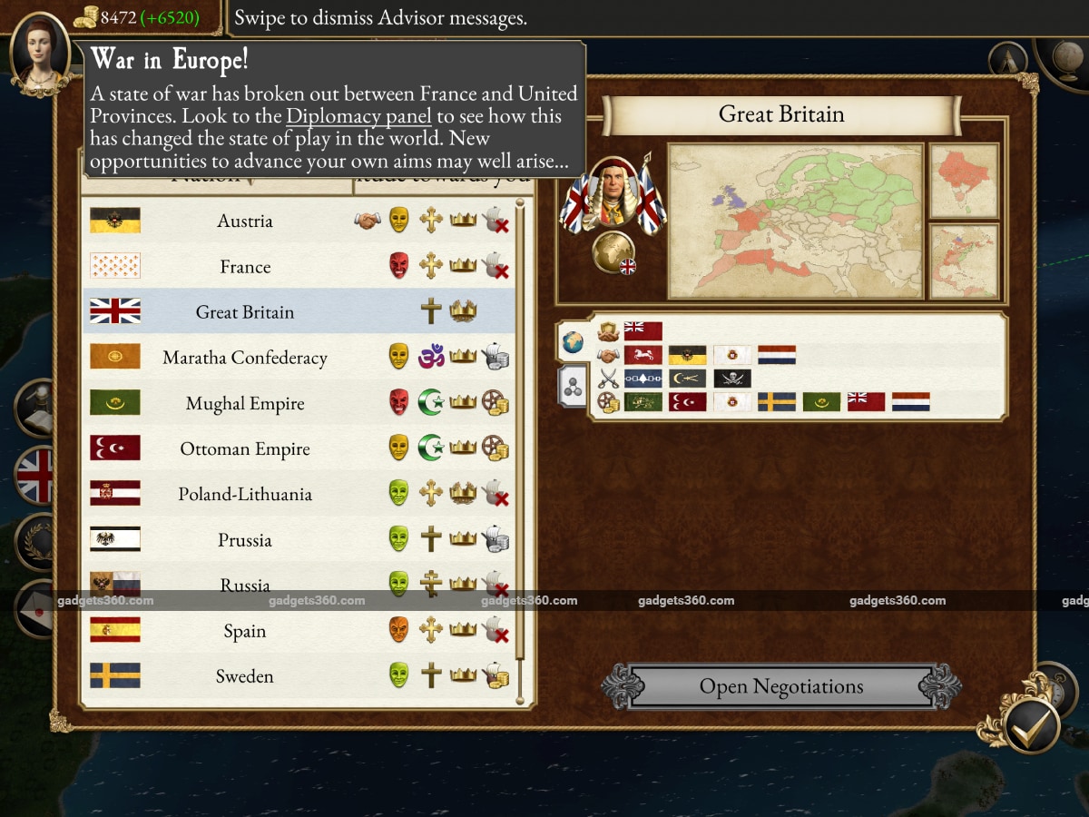 toplam savaş imparatorluğu incelemesi diplomasi gadget'ları360 Total War Empire