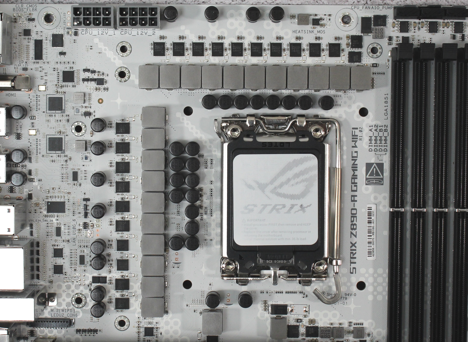 Asus ROG Strix Z890-A Oyun WiFi