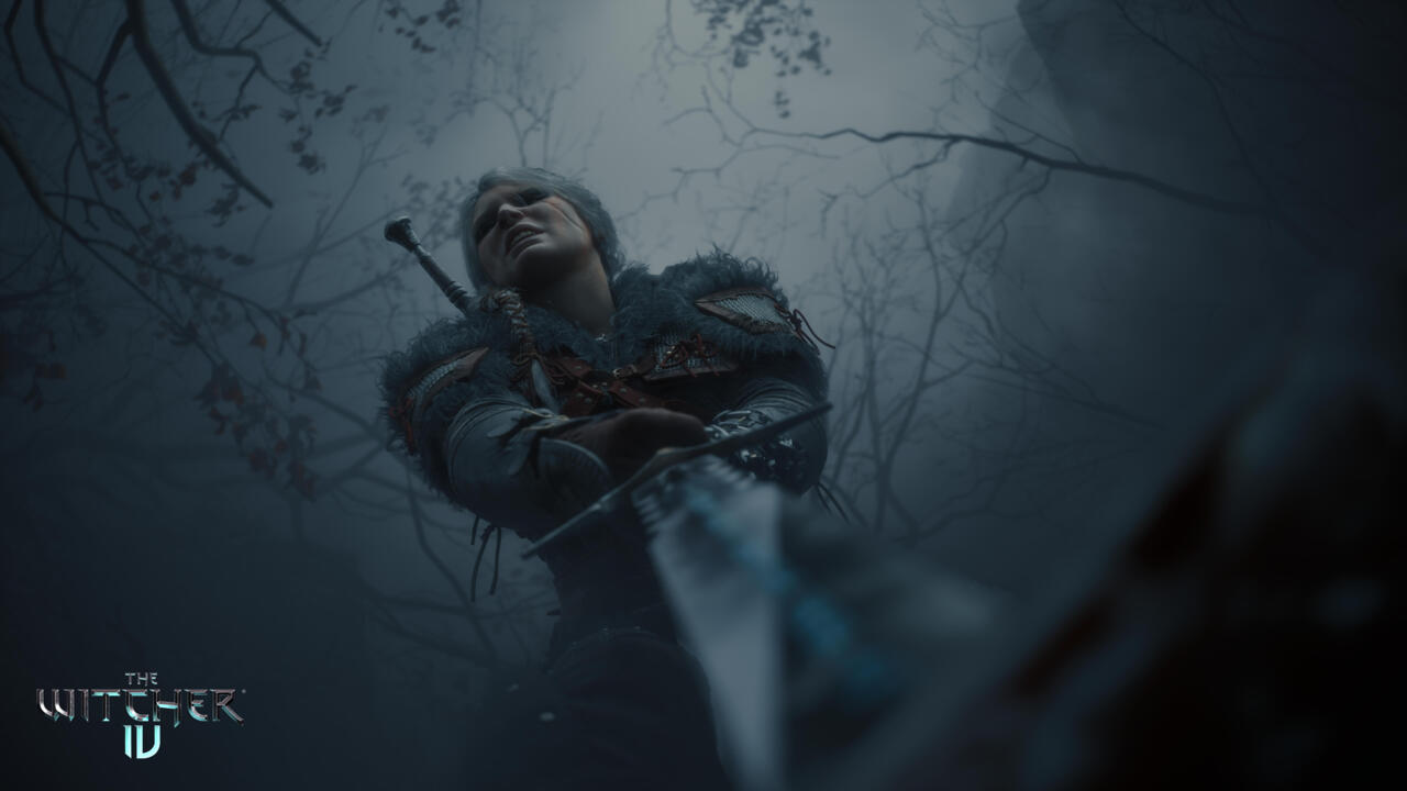 Ciri The Witcher IV fragmanında kılıcını sallamaya hazırlanıyor