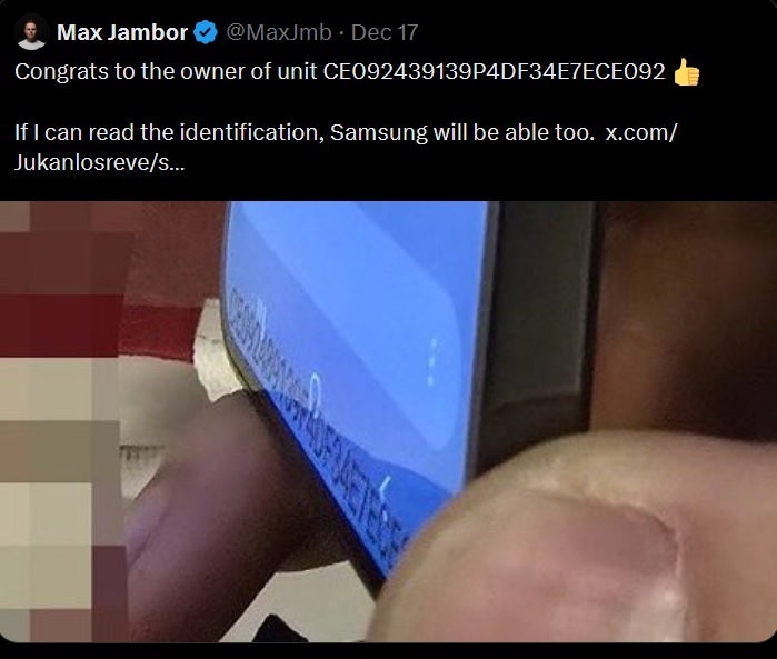 Samsung, Galaxy S25+'ın sızdırılan görselleri nedeniyle kimi kovması gerektiğini bu şekilde biliyordu. | Resim kredisi-Max Jambor - Samsung çalışanları büyük bir hata yaptı ve yakında çıkacak telefonun görüntüsünü sızdırdıktan sonra kovuldular