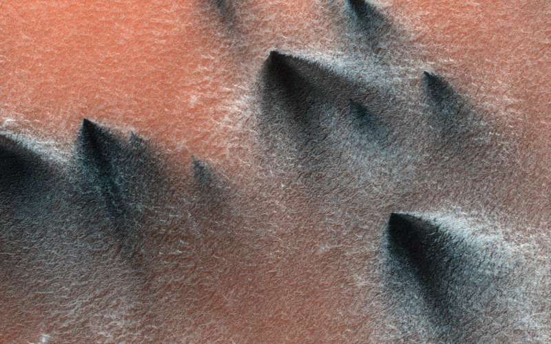 Çığlar, Buzlu Patlamalar ve Kumullar: NASA, Mars'ta Yeni Yılı Takip Ediyor - NASA