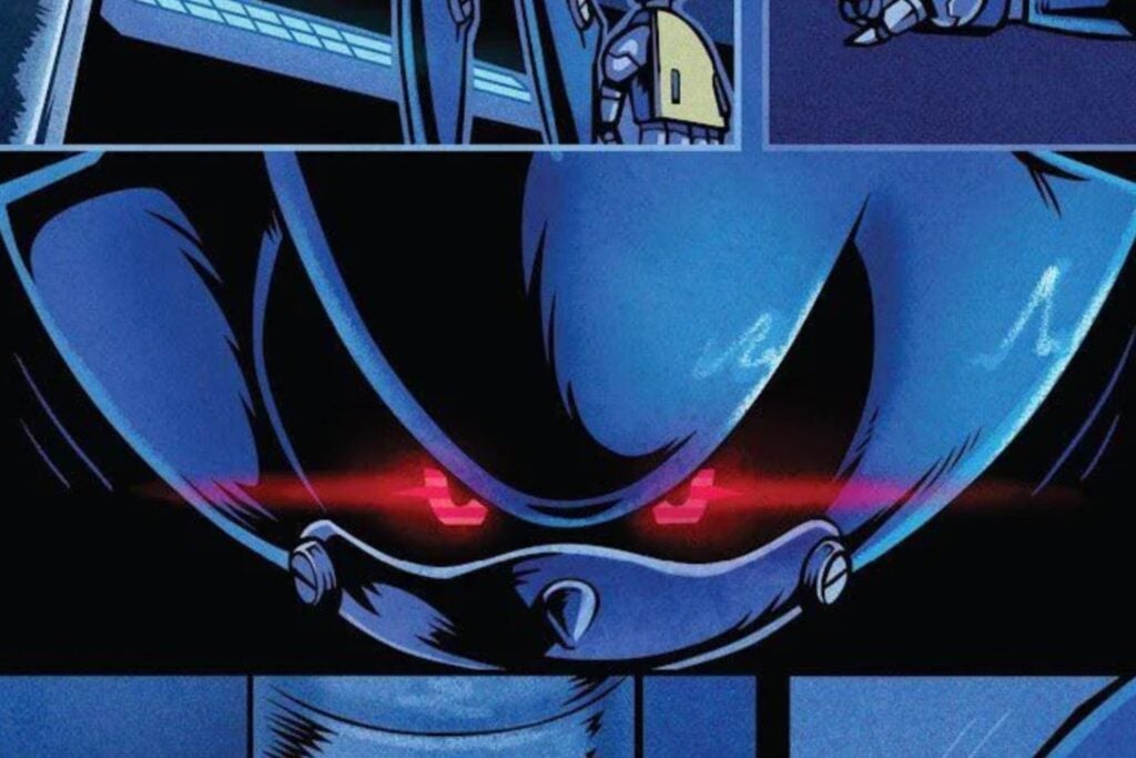 Metal Sonic Idw Çizgi Romanları