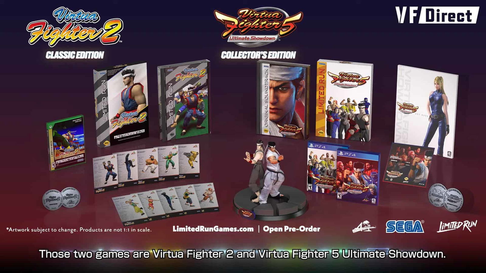 Virtua Fighter Sınırlı Üretimler