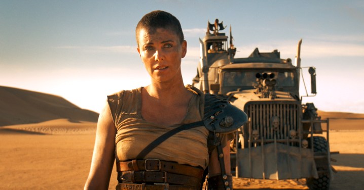 Mad Max: Fury Road'da Charlize Theron.