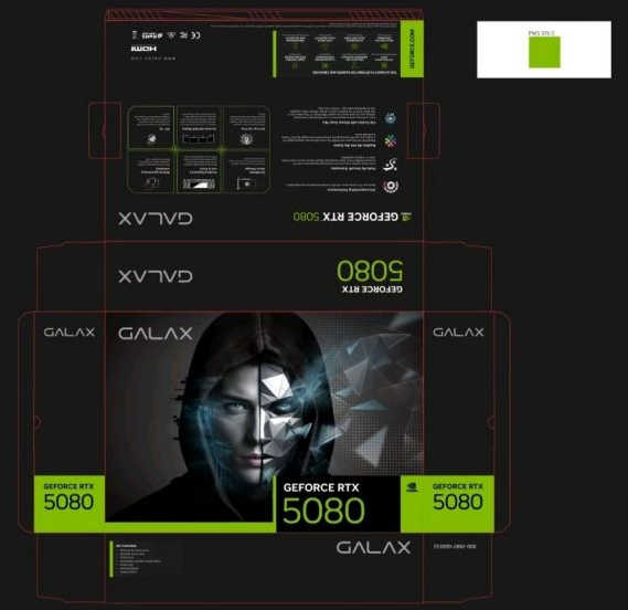 GeForce RTX 5080 yolda: Yeni hızlandırıcı kutusunun ilk görseli