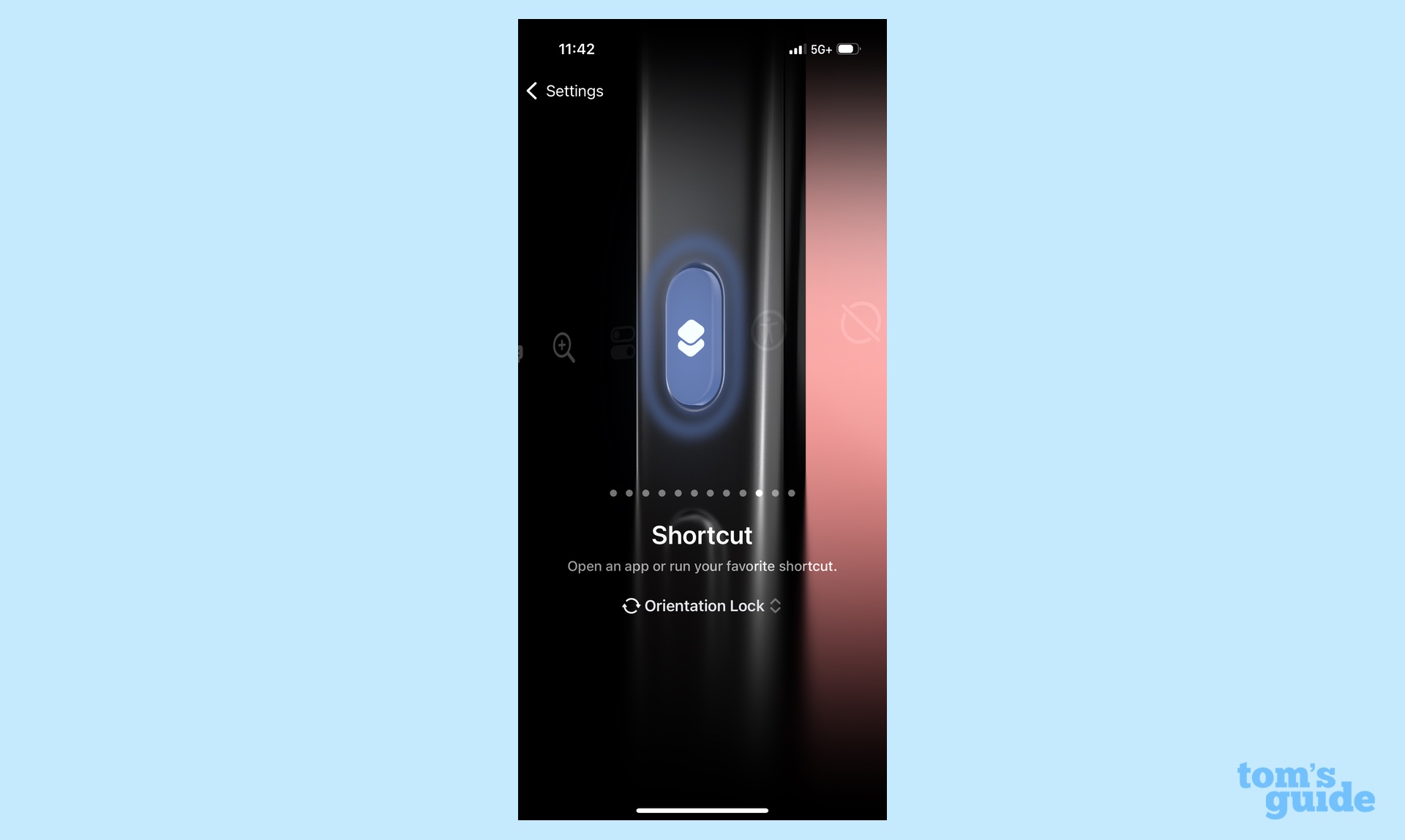 iPhone 16 işlem düğmesi kurulum ekranı