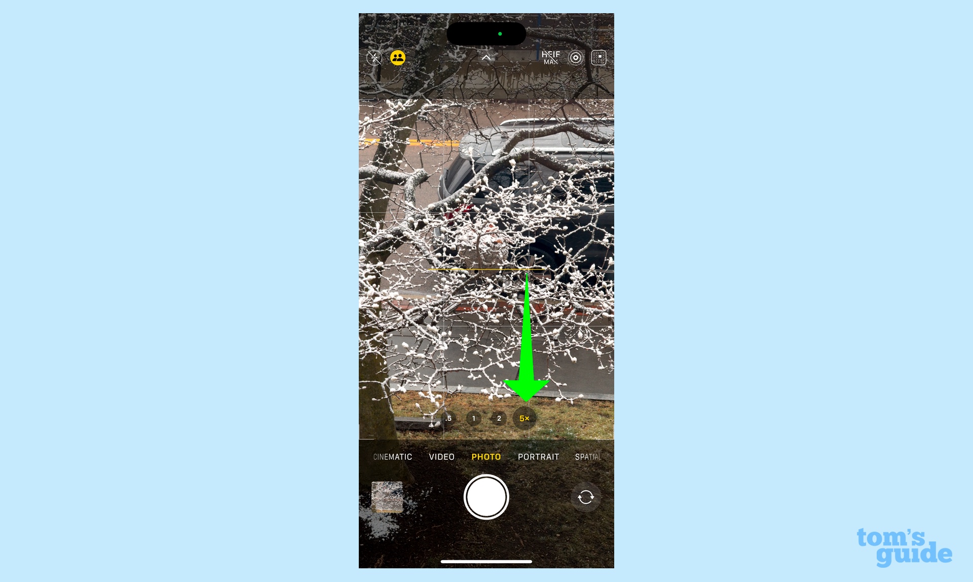 iphone 16 pro 5x yakınlaştırma