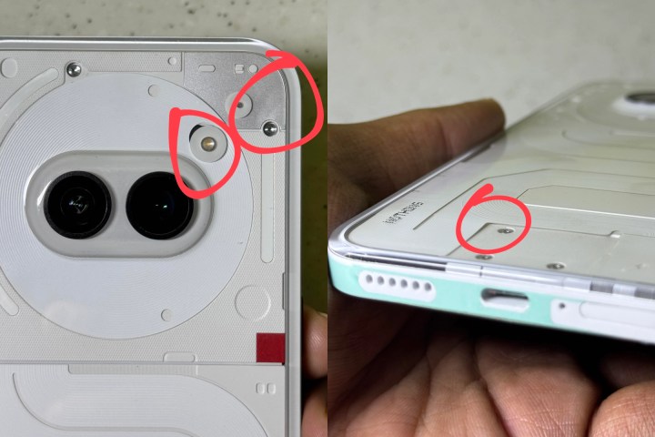 Kullanıcı ifadelerinde gösterilen hiçbir şey Telefon dayanıklılık sorunları, örnek 12.
