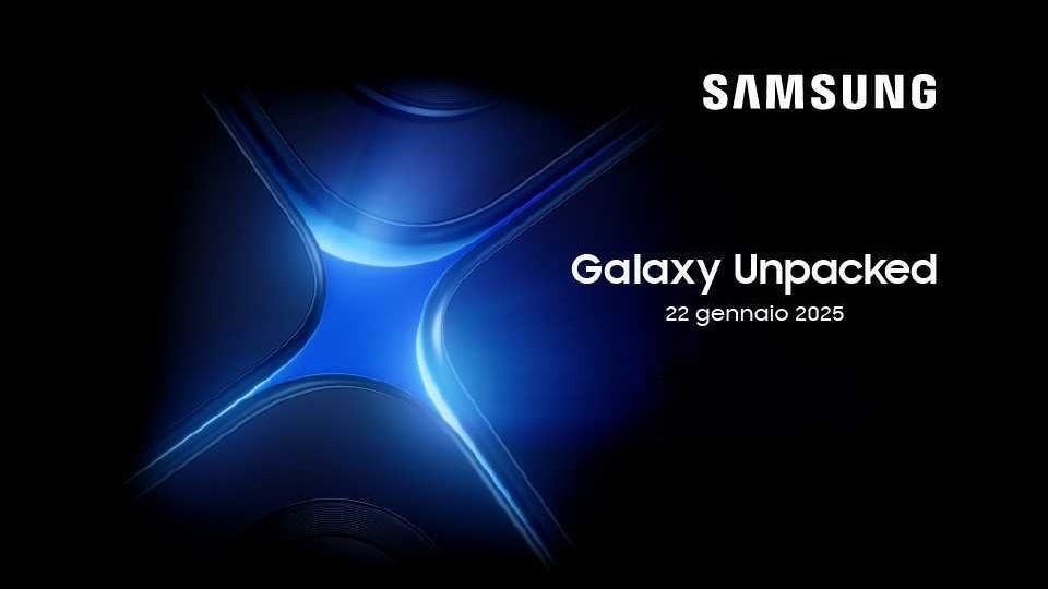 2025 Galaxy Unpacked etkinliği için iddia edilen İtalyan posteri. - Samsung, Galaxy Unpacked 2025'te Galaxy Ring 2'yi duyuracak ve AR akıllı gözlüklerini tanıtacak