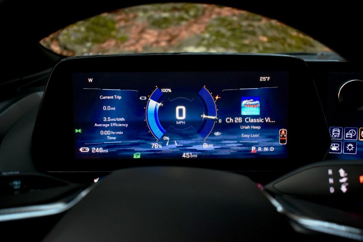 2025 Chevrolet Equinox EV gösterge paneli.