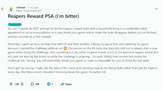 the-sims-4-reapers-ödüller-reddit sims 4 yaşam ve ölüm reddit ekran görüntüsü