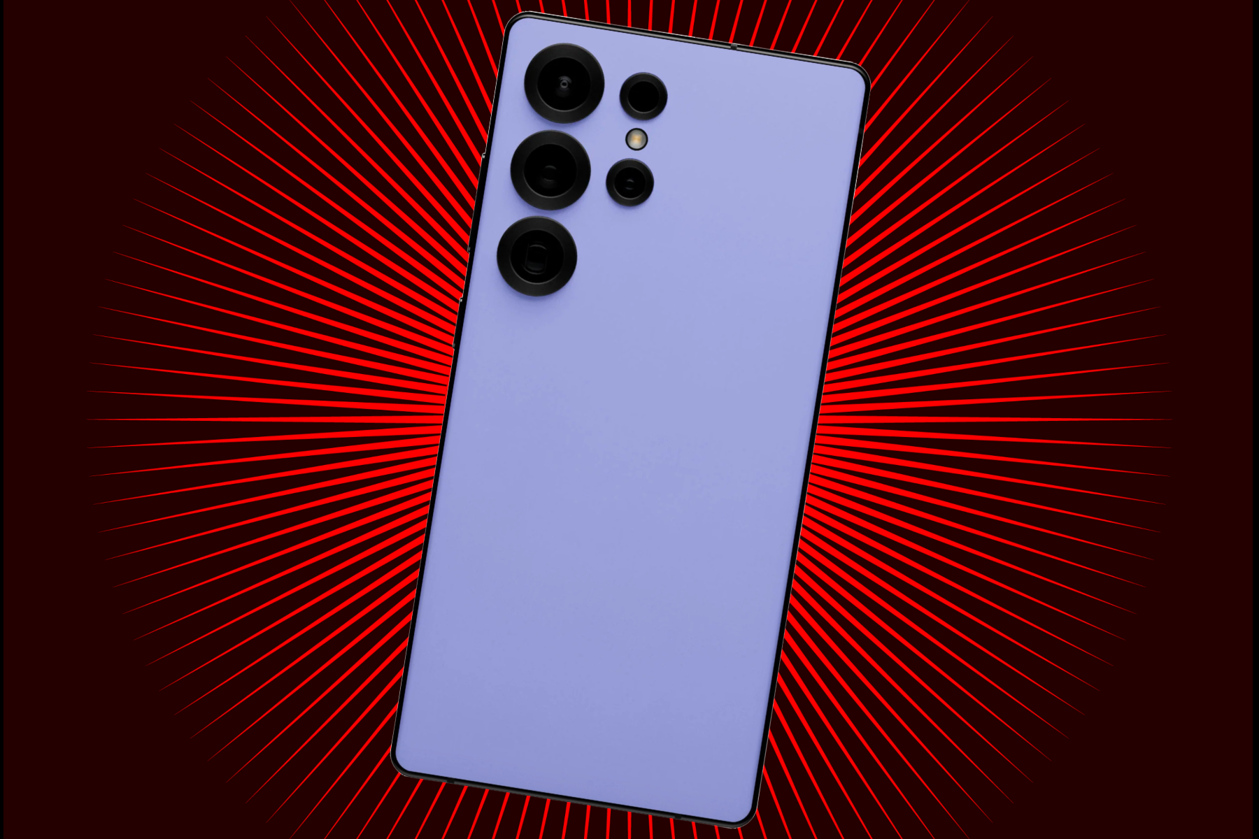 Samsung Galaxy S25 Ultra'nın sızdırılmış render'ı.