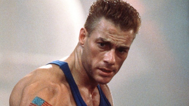 Street Fighter'daki Jean-Claude Van Damme.