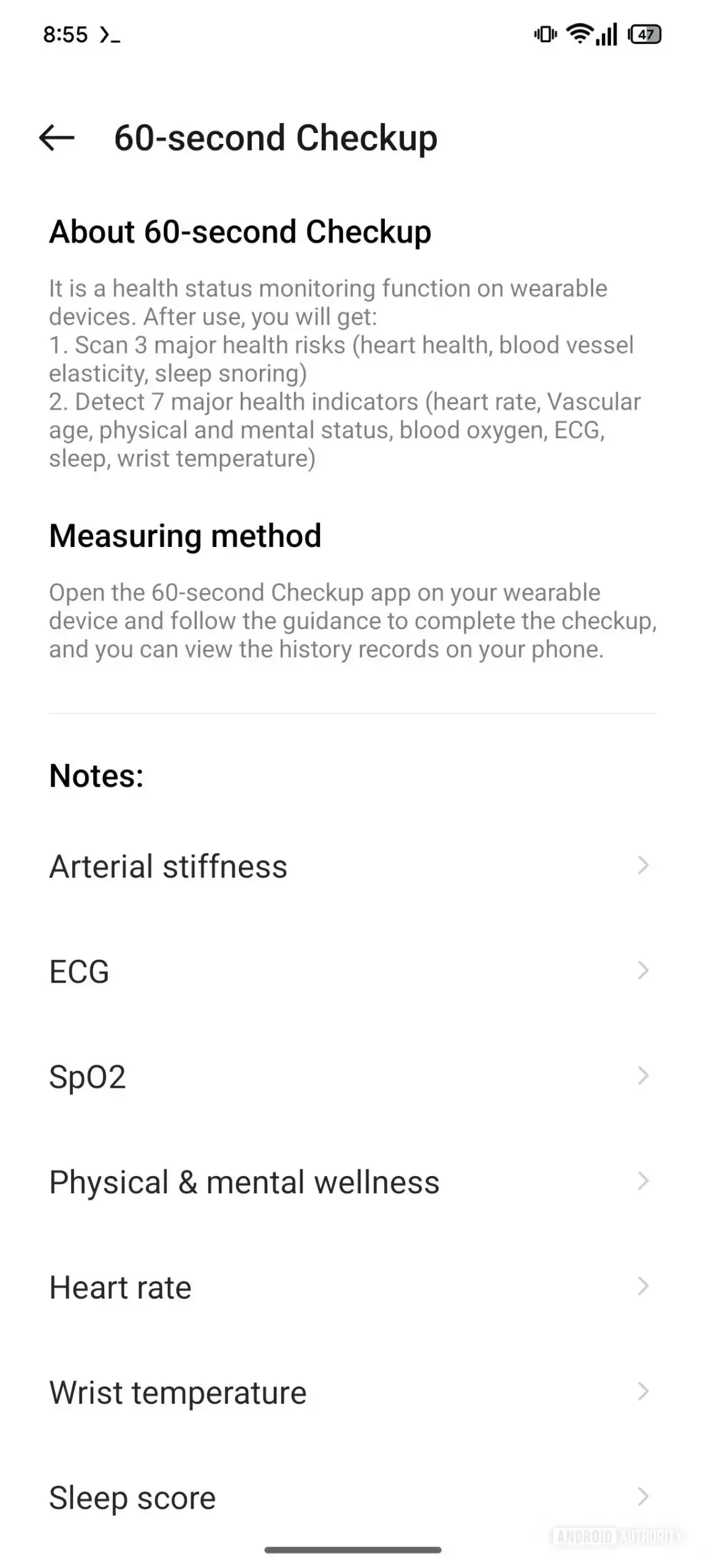Image Credit - Android Authority - OnePlus Watch 3 sızıntısı bize bazı heyecan verici sağlık özelliklerine dair bir fikir veriyor