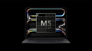 Apple M5 çipinin bir temsili.