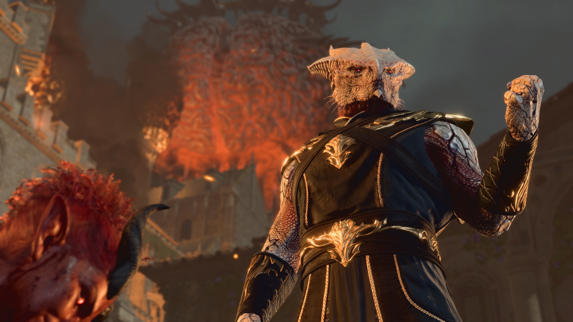 Baldur's Gate 3 Steam RPG hikayesi: Larian RPG Baldur's Gate 3'ten siyah pelerinli bir canavar