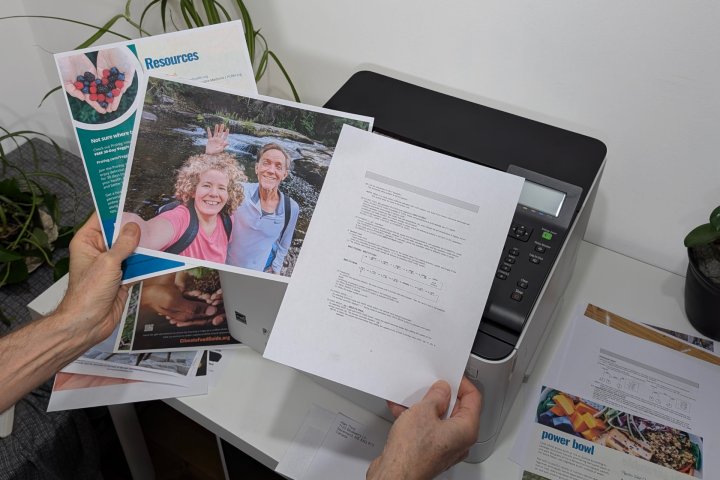 Canon'un Renkli imageClass LBP633Cdw modeli, yaklaşık 10 saniyede ilk sayfa çıkışıyla nispeten hızlıdır.