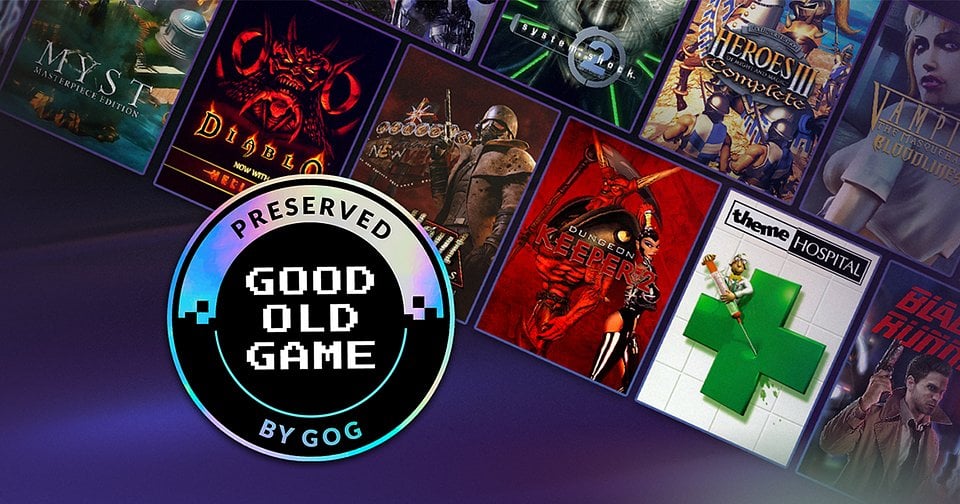 İyi Eski Oyunlar koruma programı GOG