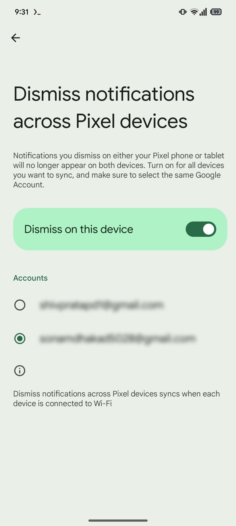 Google yakında Android 15'teki Pixel cihazlarının Wi-Fi'ye ihtiyaç duymadan bildirimleri senkronize etmesine izin verebilir