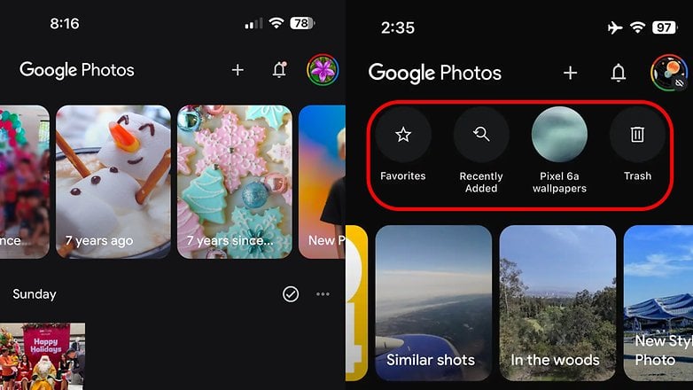 iPhone'da Google Fotoğraflar: Eski ve Yeni Kullanıcı Arayüzü iPhone'da Google Fotoğraflar: Eski ve Yeni Kullanıcı Arayüzü